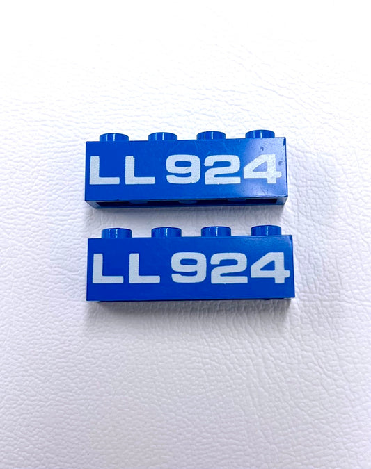 LEGO Classic Space Printed Brick LL924 Pack of 2