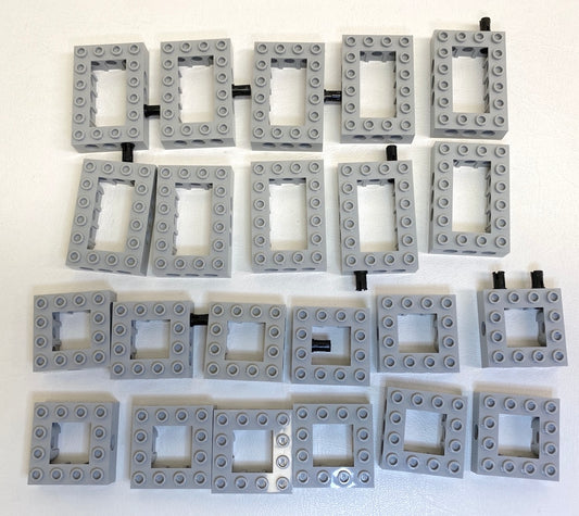 LEGO Technic Light Bluish Grey Open Brick Mixed Fun Pack