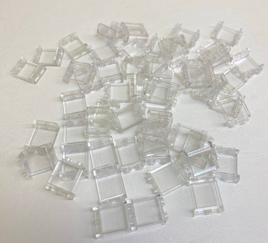 LEGO Panel Pack 1x2x2 Fun Pack Approx 60 Trans Clear