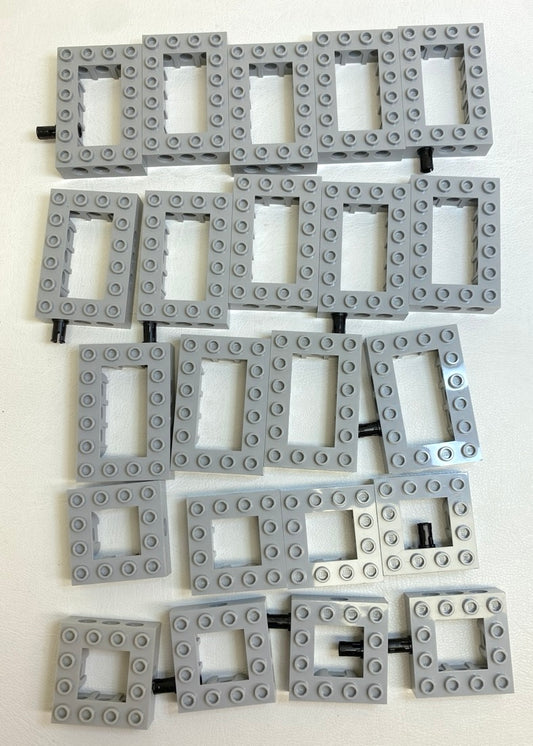 LEGO Technic Light Bluish Grey Open Brick Mixed Fun Pack