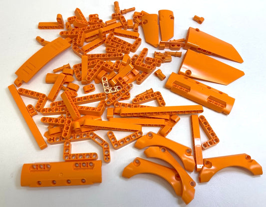LEGO Technic Orange Panel and Liftarm Fun Pack Mixed Pieces