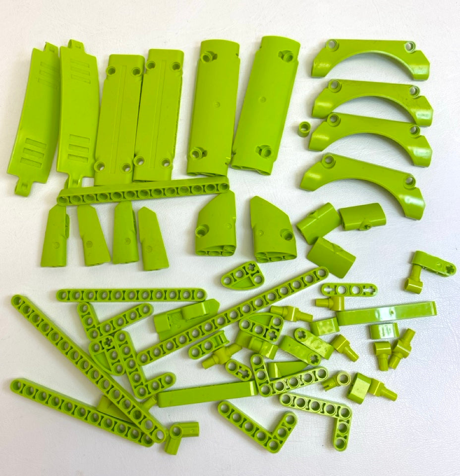 LEGO Technic Lime Panel and Liftarm Fun Pack Mixed Pieces
