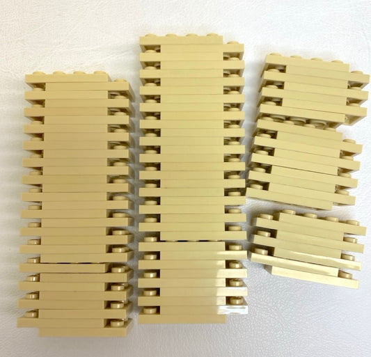 LEGO Tan 2x4 Plate Fun Pack