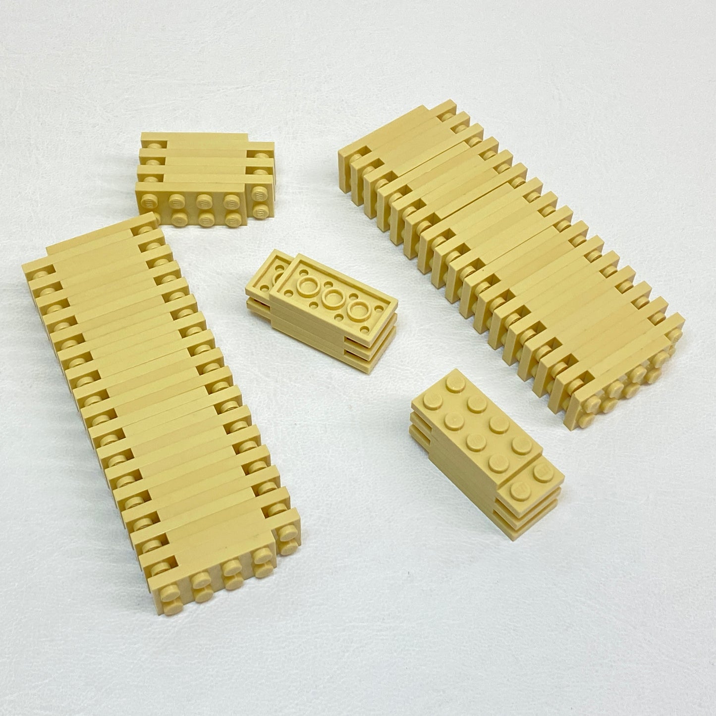 LEGO Tan 2x4 Plate Fun Pack