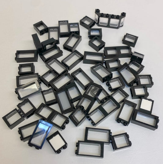 LEGO Window Fun Pack Black Frames
