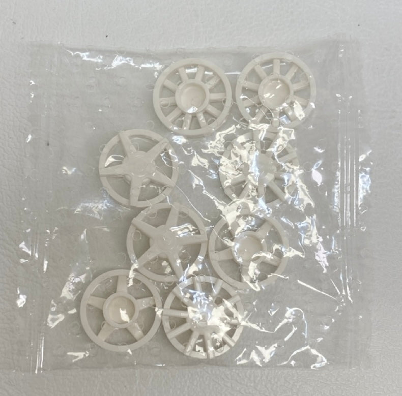 LEGO Speed Champions / City White Wheel Cover BRAND NEW Pack