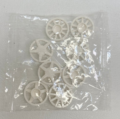 LEGO Speed Champions / City White Wheel Cover BRAND NEW Pack