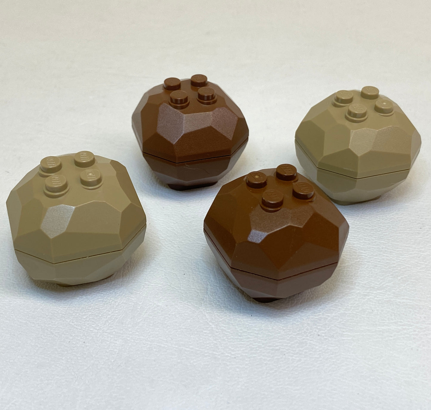 LEGO Dark Tan / Brown (Old Shade) Rock Boulders Fun Pack