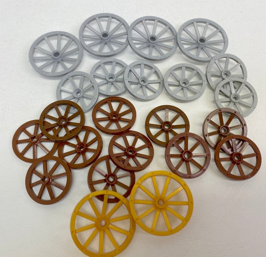 LEGO Cart / Carriage / Wagon Wheels Fun Pack Mixed Colours