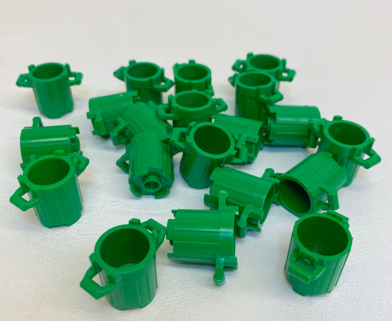 LEGO Green Rubbish Bins Pack of 20