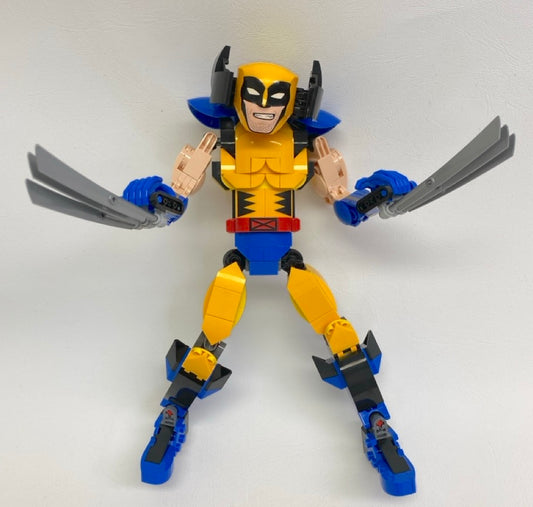 LEGO Marvel Superheroes Wolverine Construction Figure Set #76257 As Pictured