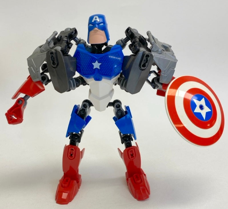 LEGO Marvel Superheroes Captain America Buildable Figure Set #4597 As Pictured