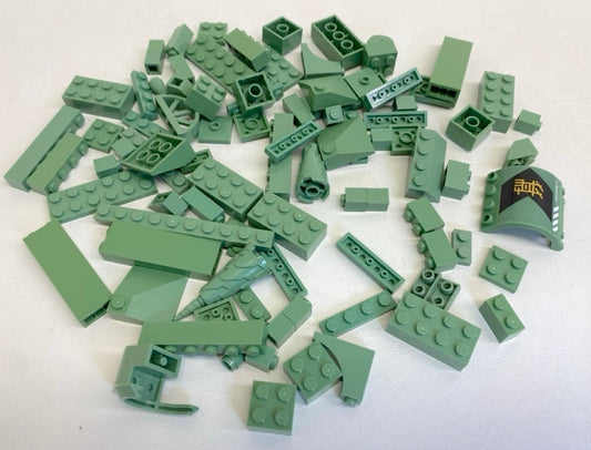 LEGO Sand Green Fun Pack Mixed Pieces