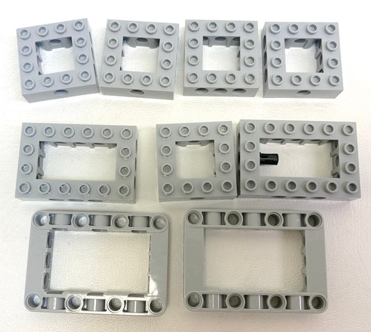 LEGO Technic Light Bluish Grey Open Brick and Liftarm Mixed Fun Pack