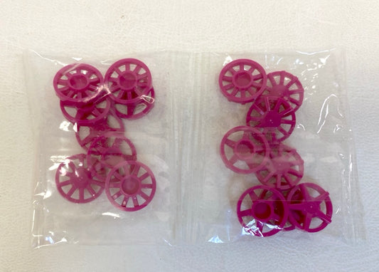 LEGO Speed Champions / Architecture Singapore Magenta Wheel Cover 2 BRAND NEW Packs
