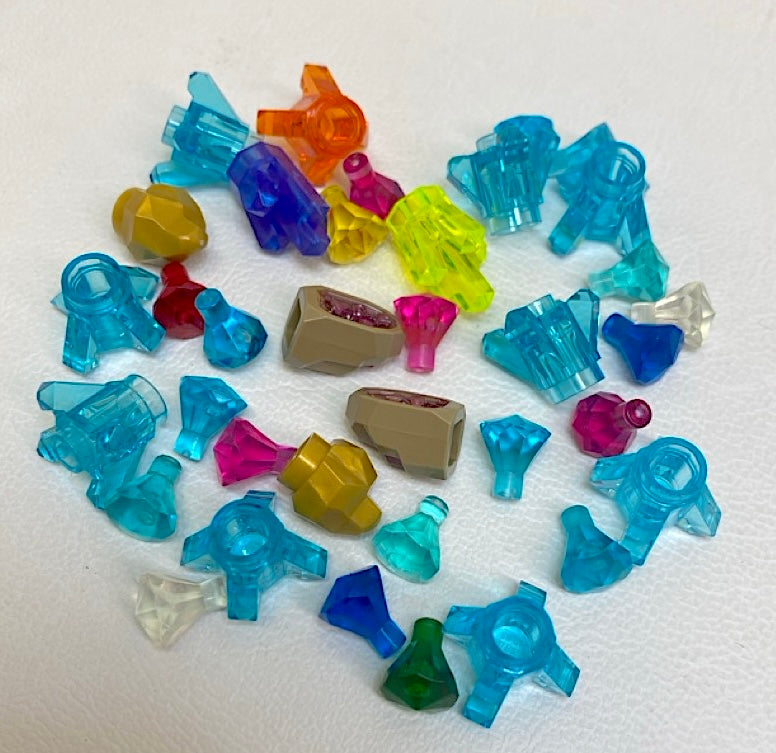 LEGO Crystals Gems Jewels and More Mixed Pack