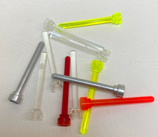 LEGO Antenna 4H Fun Pack Mixed Trans Colours and Metallic Silver