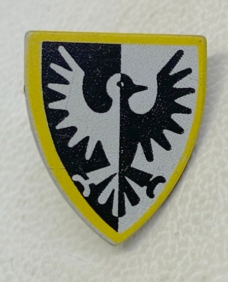 LEGO Castle Vintage Shield Black Falcon Pattern
