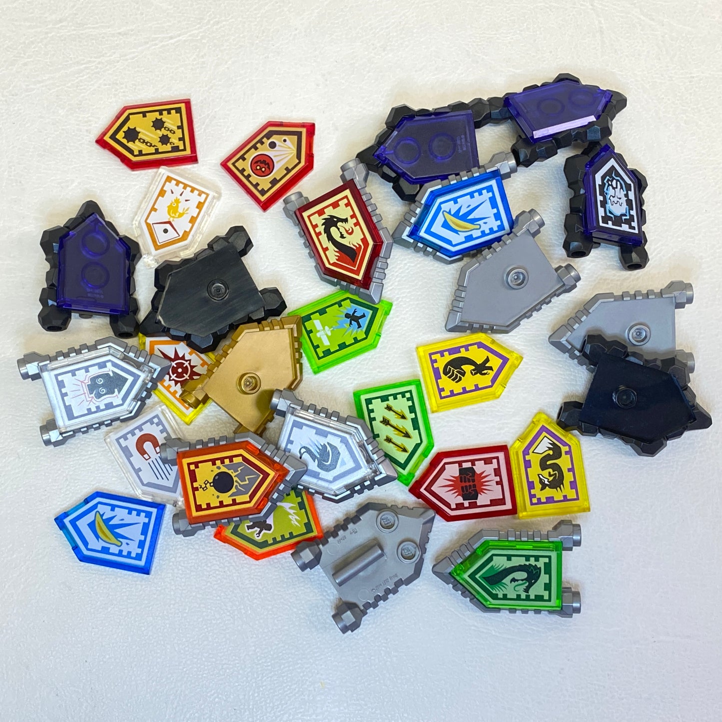 LEGO Nexo Knights Shield Fun Pack Mixed Colour Tiles Shields