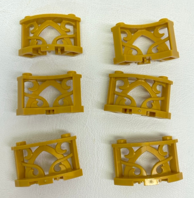 LEGO Gold Fences Mixed Fun Pack Ornamental Style - Round