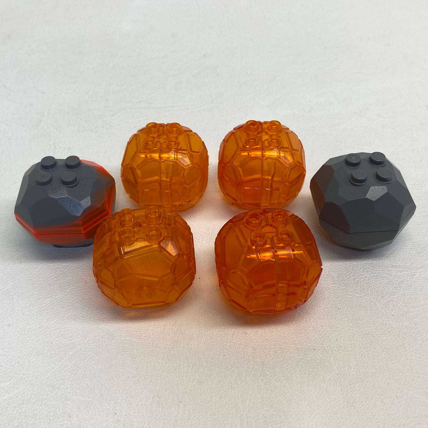 LEGO Mixed Lava Rock Boulder Fun Pack