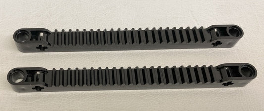 LEGO Technic Gear Rack 1x13 Pack of 2 Black