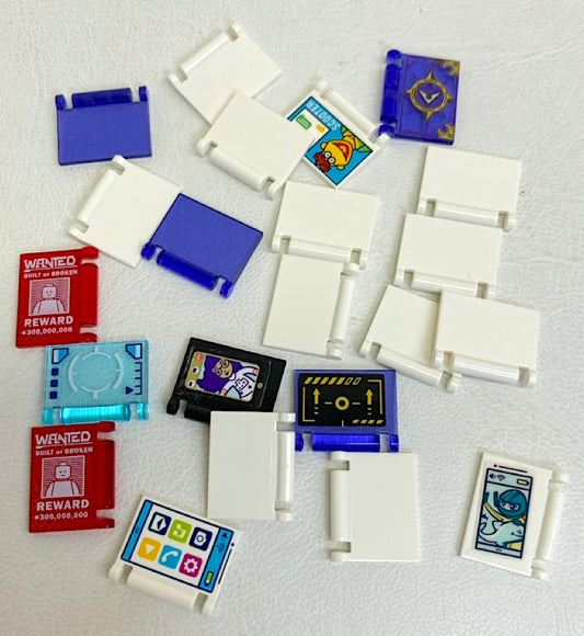 LEGO Book Covers / Display Screens Mixed Fun Pack City Space Friends Superheroes