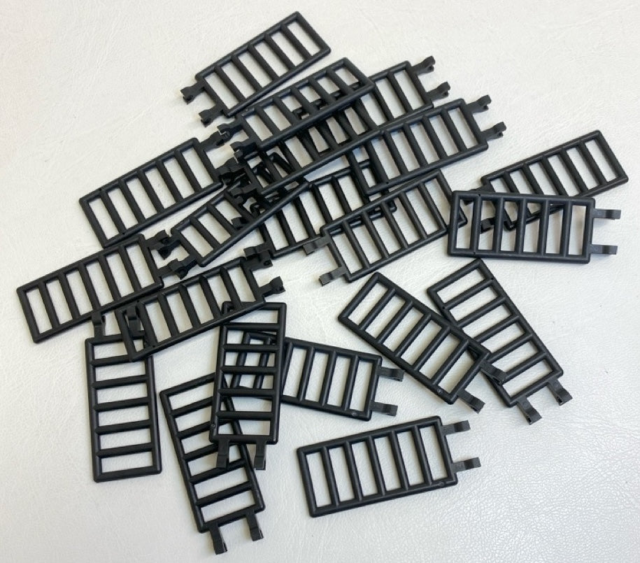 LEGO Black Bar Ladders Pack of Approx 20 City Construction Pirates Mast Rigging