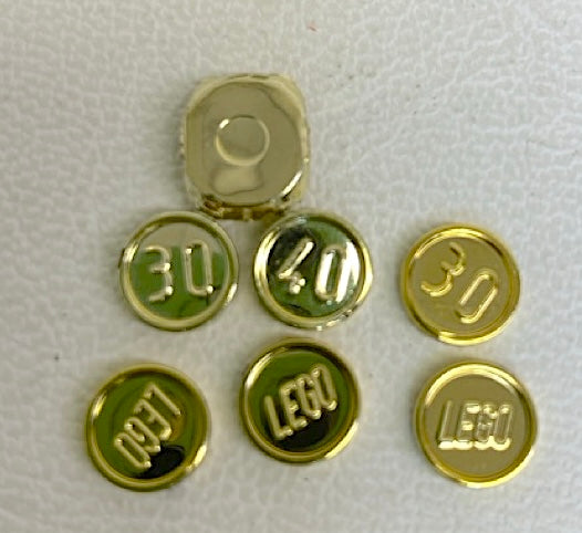 LEGO Chrome Gold Coins Fun Pack