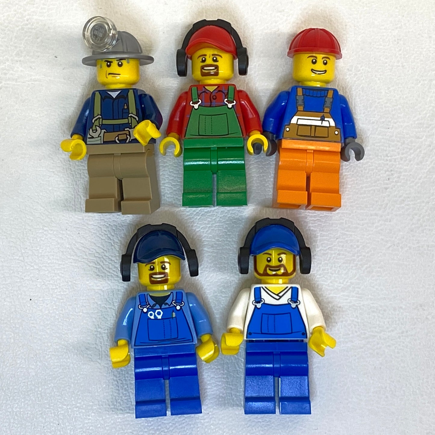 LEGO Minifigure Fun Pack City Construction / Mining Workers