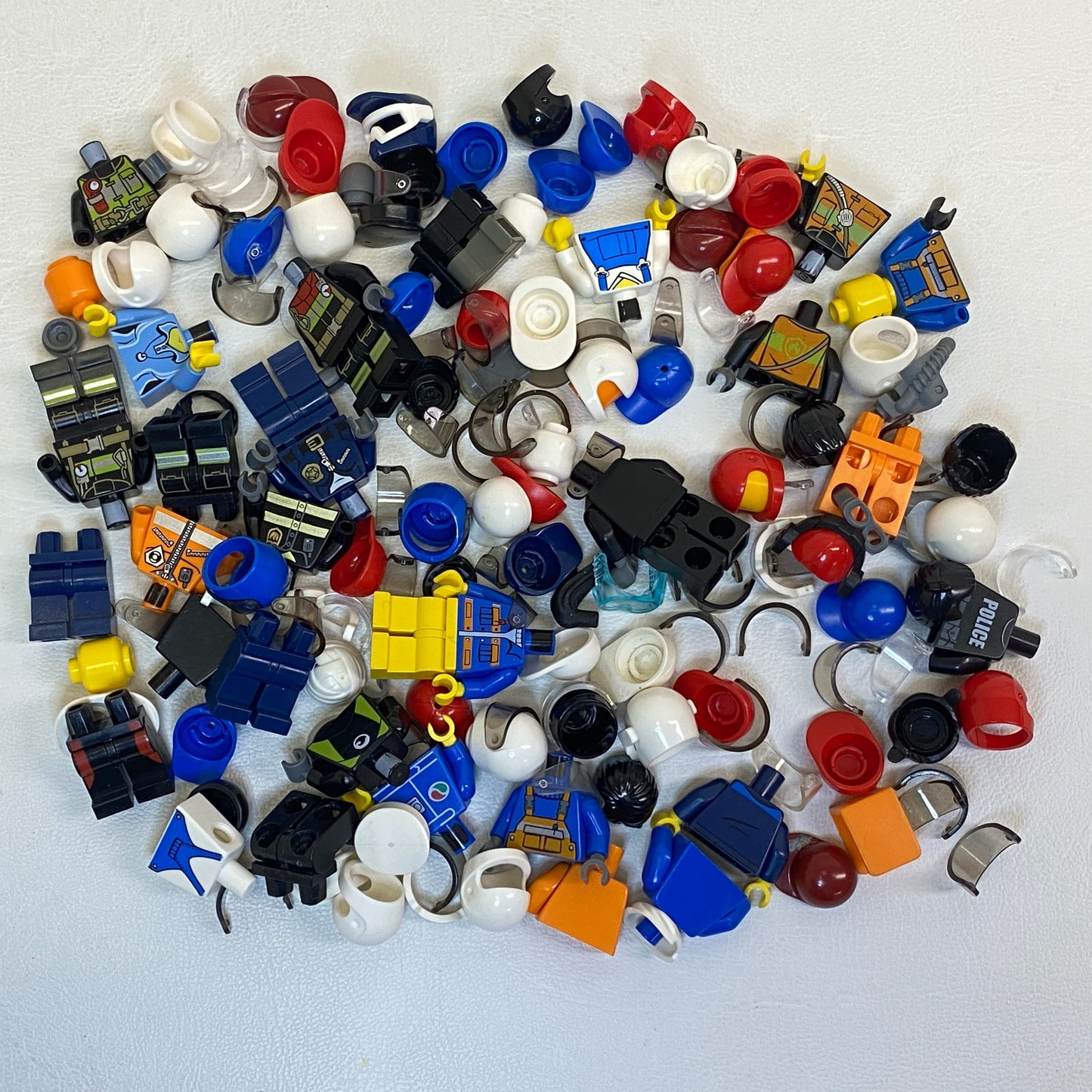 LEGO Minifigure Pieces Fun Pack Mixed Heads Torsos Legs Headgear