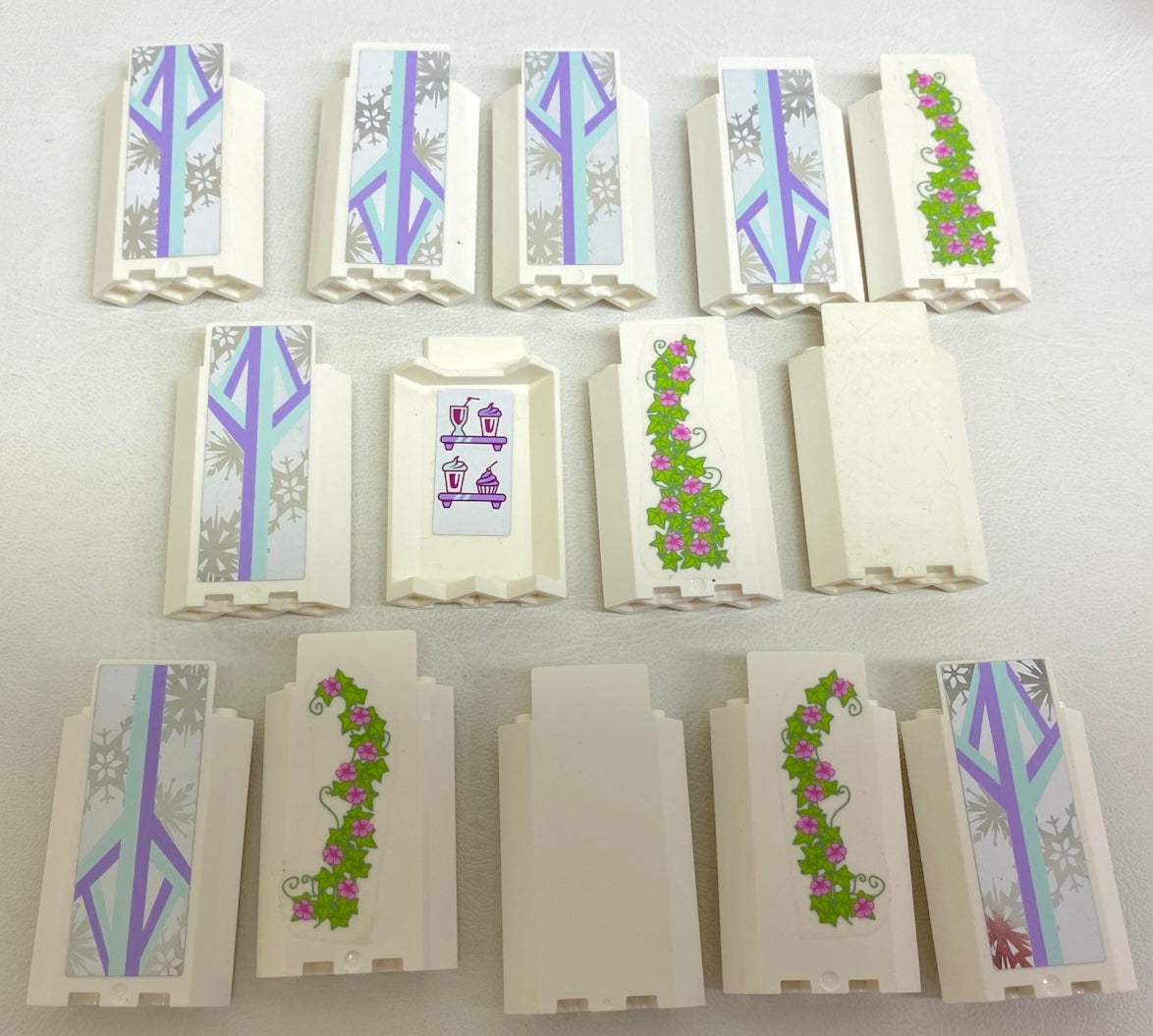LEGO Castle White Wall Panel Fun Pack Disney Friends Elves