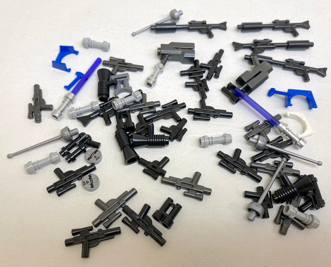 LEGO Star Wars Accessory Pack Blasters Lightsabers Thermal Detonators Visors and More