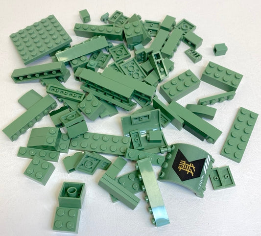 LEGO Sand Green Fun Pack Mixed Pieces