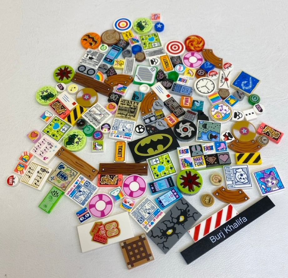 LEGO Printed Tiles Mixed Fun Pack