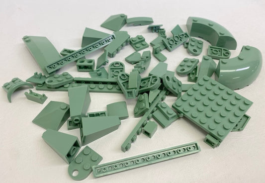 LEGO Sand Green Fun Pack Mixed Pieces