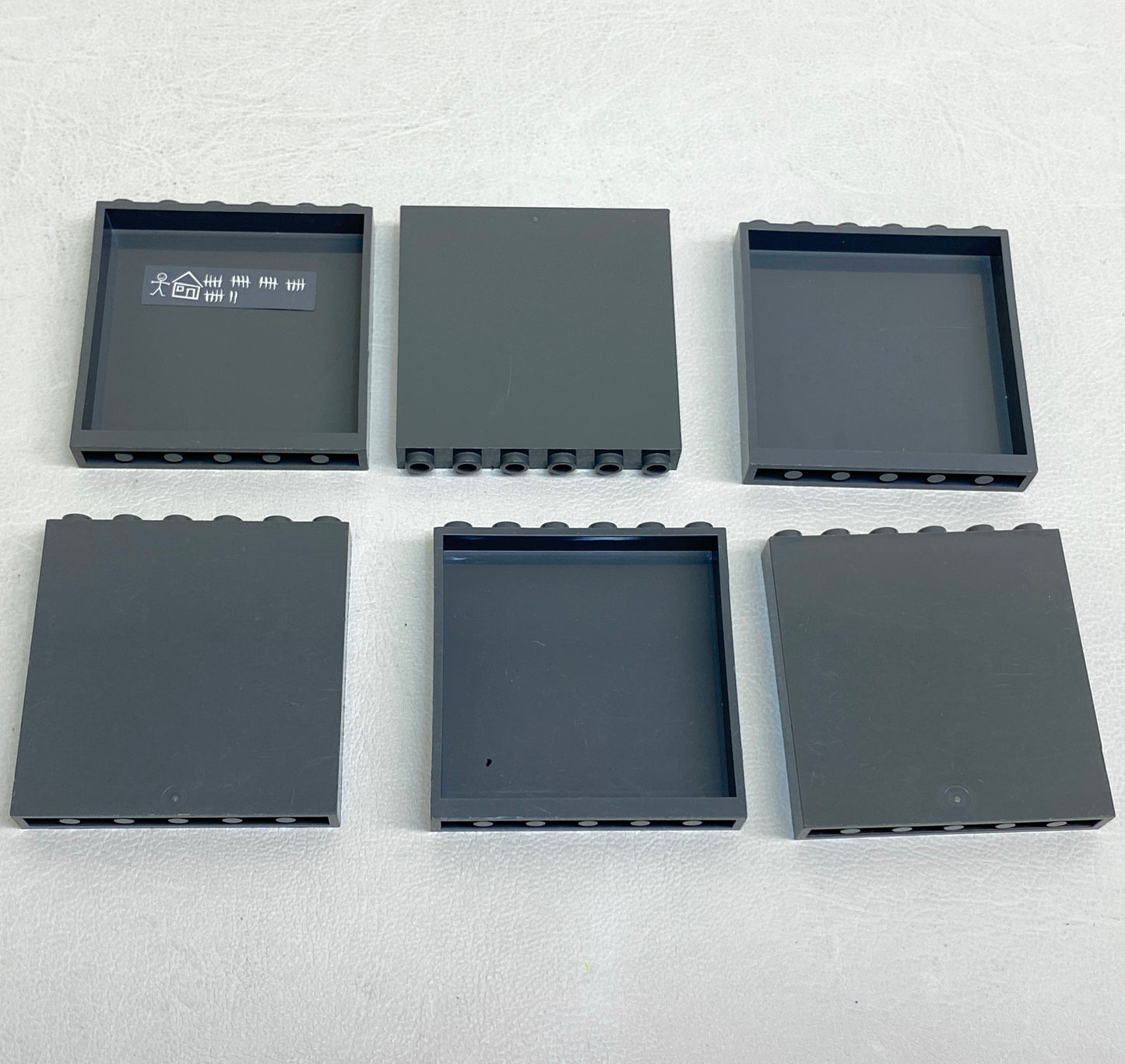 LEGO Dark Bluish Grey Wall Panel Fun Pack