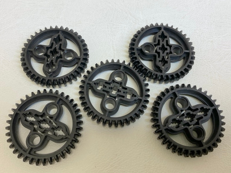 LEGO Technic 36 Tooth Gears Fun Pack of 5 Black