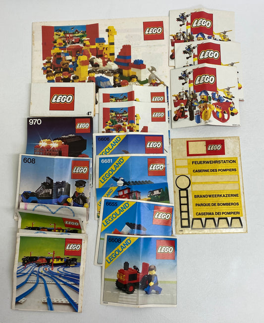 LEGO Vintage Instructions and Catalogues Fun Pack 1970s-1980s