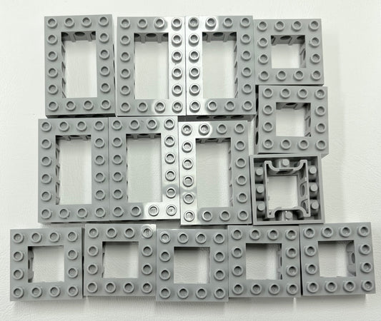 LEGO Technic Light Bluish Grey Open Brick Mixed Fun Pack
