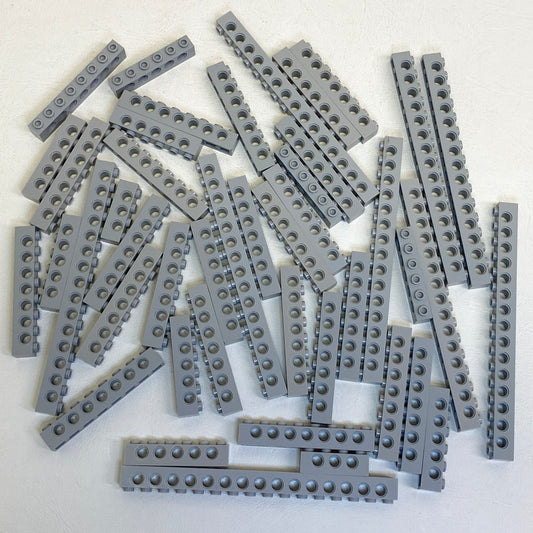 LEGO Light Bluish Grey Technic Bricks Mixed Fun Pack