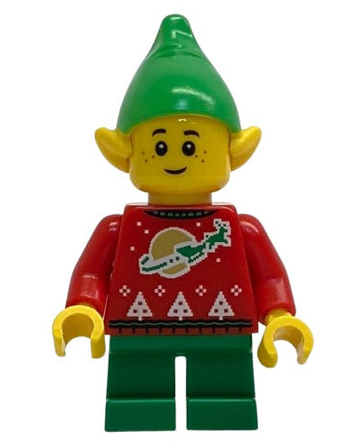LEGO BRAND NEW Elf in Space Holiday / Christmas Sweater Minifigure