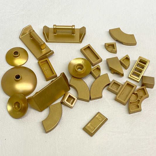 LEGO Metallic Gold Fun Pack Mixed Pieces
