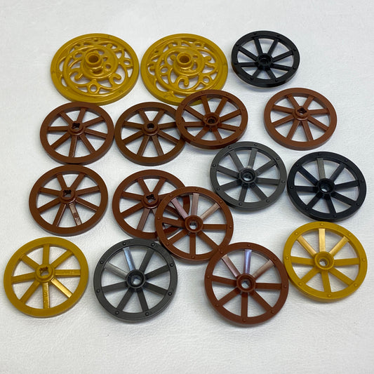 LEGO Cart / Carriage / Wagon Wheels Fun Pack Mixed Colours