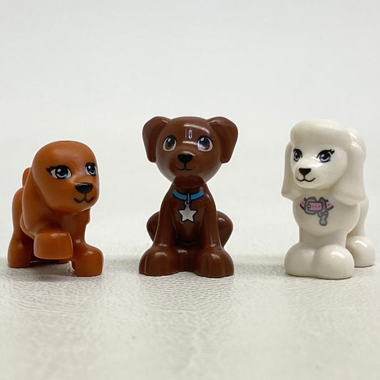 LEGO Friends Animals Mixed Dogs / Puppies Fun Pack of 3