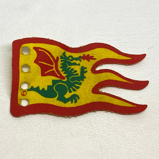 LEGO Castle Vintage Cloth Flag With Dragon Pattern