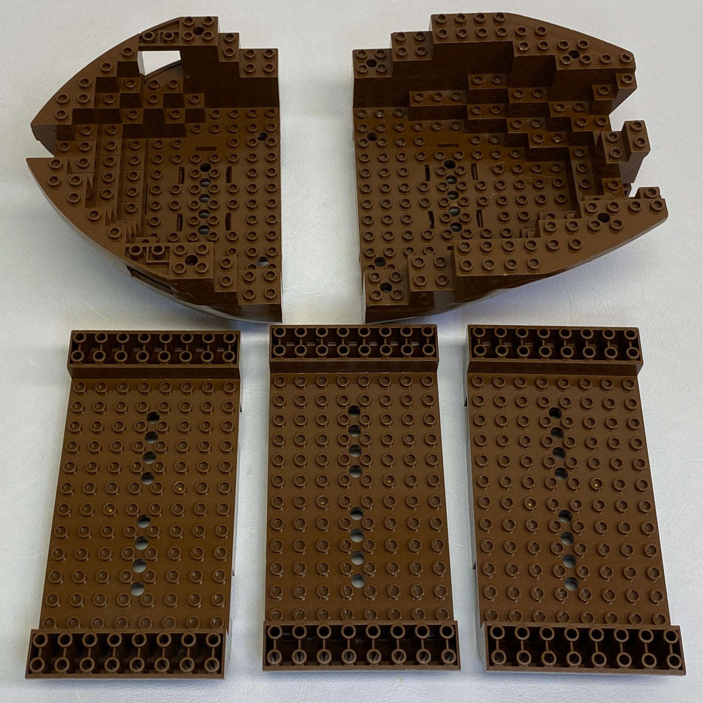 LEGO Pirates Ship Hull Fun Pack Brown (Old Shade)