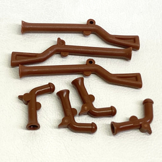 LEGO Western Reddish Brown Mixed Gun Fun Pack