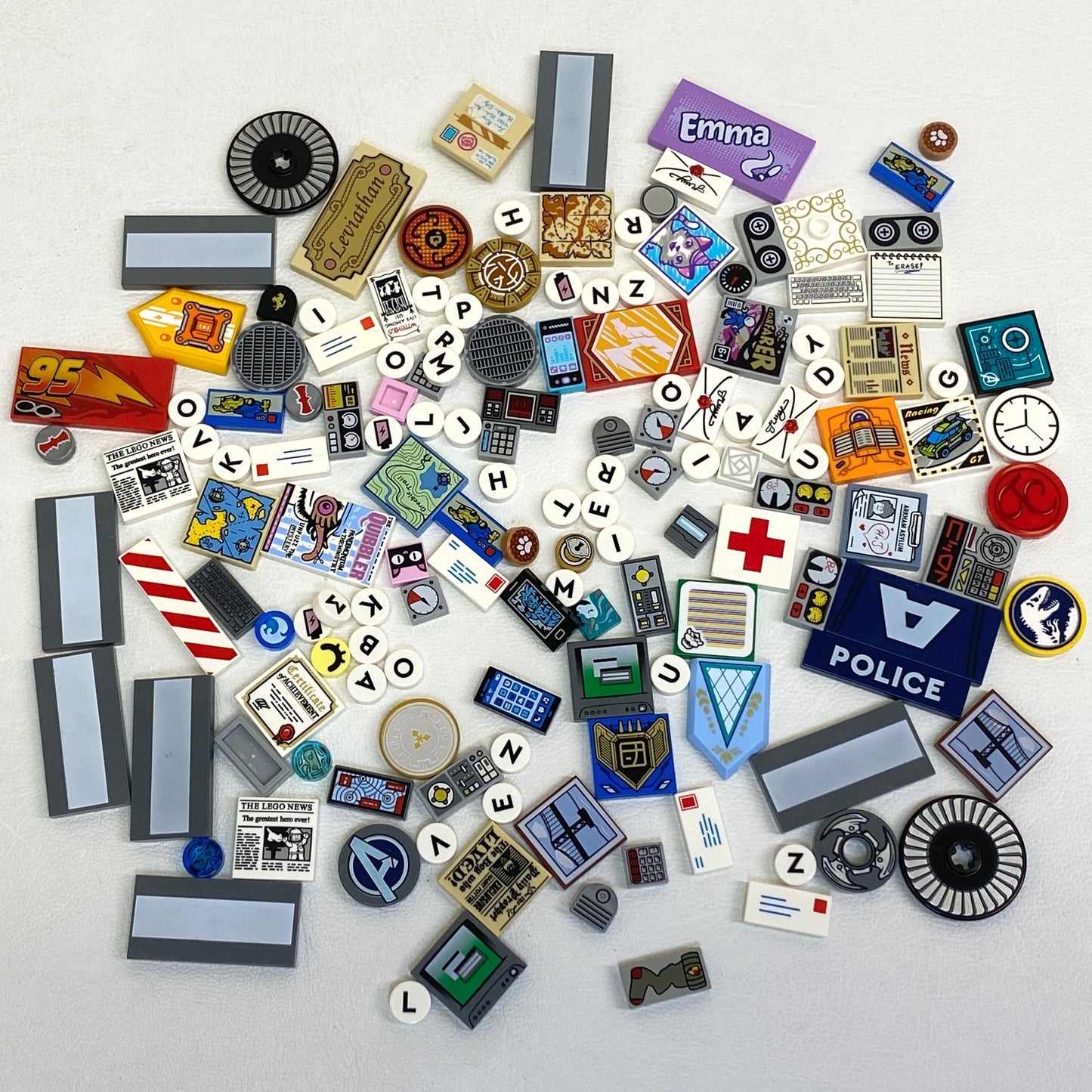 LEGO Printed Tiles Mixed Fun Pack