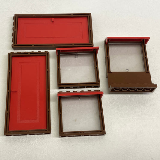 LEGO Homemaker Vintage Door and Window Fun Pack From Set #230 Hair Dressing Salon
